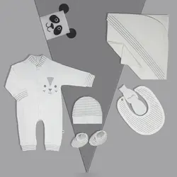 ست بیمارستانی نوزاد طرح خرس ۷تیکه برند مادرکر mothercare