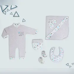 ست بیمارستانی نوزاد طرح لیتل ۷تیکه برند مادرکر mothercare (کپی)