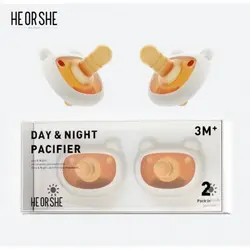 پستانک هیورشی هی اور شی بسته دو عددی روز  heorshe