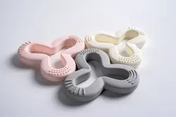 دندان گیر دو عددی هی اور شی heorshe صورتی سفید