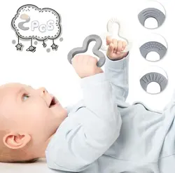 دندان گیر دو عددی هی اور شی heorshe صورتی سفید