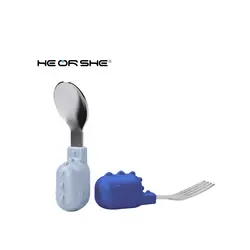 سرویس قاشق و چنگال هی اور شی heorshe دو عددی