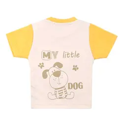 بلوز آستین کوتاه نوزاد طرح هورام به آوران Behavaran سایز نوزاد تا ۳سال