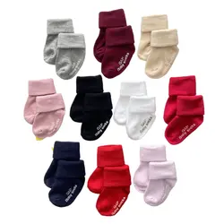 جوراب گپ کودک سایز صفر تا ۳ سال ترمزدار