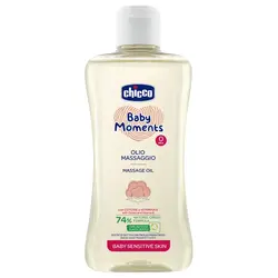 روغن ماساژ کودک چیکو مدل Sensitive Skin 74 حجم 200 میلی لیتر chicco massage oil