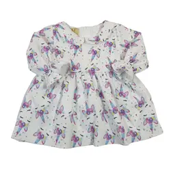 پیراهن دخترانه نوزادی طرح یونیکورن اسب تک شاخ مناسب ۶ماه تا ۳ سال