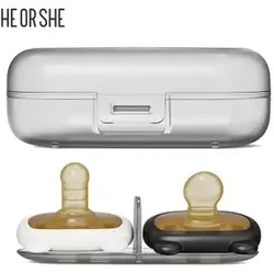 قاب پستانک هی اور شی مناسب برای استریل heorshe