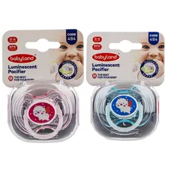 پستانک بیبی لند ارتدنسی سایز 0_6 ماه 484