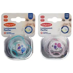 پستانک بیبی لند ارتدنسی سایز 0 تا 6 ماه 486