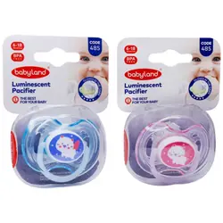 پستانک بیبی لند ارتدنسی سایز 6_18 ماه 485