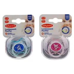 پستانک بیبی لند ارتدنسی سایز ۶ تا ۱۸ماه ۴۸۳