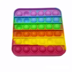 فیجت ضد استرس مدل پاپیت سلیکونی مربع