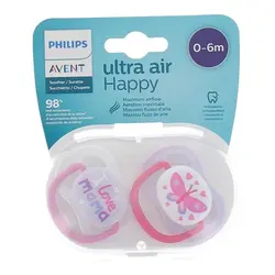 پستانک اونت اولترا ایر 0-6ماه avent ultra air