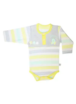 زیردکمه آستین بلند و شلوار به آوران طرح فیل سایز ۶ماه تا ۳ سال