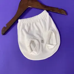 شورت عینکی سفید جونیورز سایز نوزادی تا ۳ سال