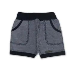 شورت پادار کوکالو طرح سرمه ای پاپیون سایز نوزادی تا 3 سال