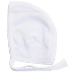 کلاه بندی نوزادی آدمک طرح خورشید سفید سایز نوزادی تا 1 سال