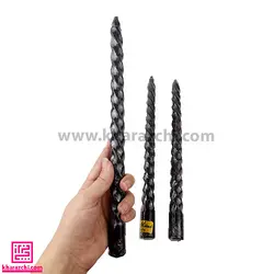 شمع پیچی مشکی 30 سانت