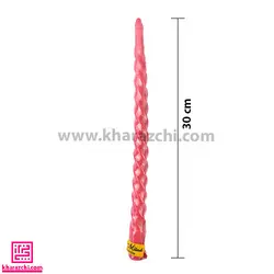 شمع پیچی قرمز 30 سانت