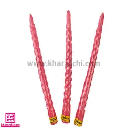 شمع پیچی قرمز 30 سانت