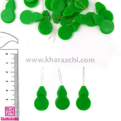 سوزن نخ کن دسته پلاستیکی سبز