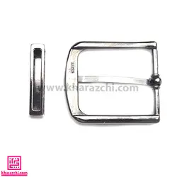 سگک کمربند کد 2 همراه پل 4cm - دودی timberland