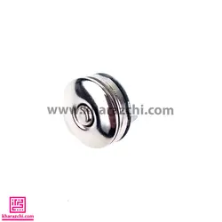 دکمه آهن ربایی مک دار  1.7cm نقره ای
