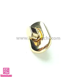 قفل کیف پیچک کد 1 طلایی