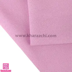 پارچه شماره دوزی 24 کانت صورتی پررنگ متری و تیکه ای ایرانی