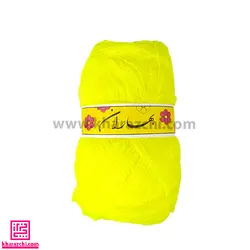 کاموا بهاران کد 4 رنگ سبز فسفری