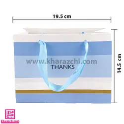 بگ و کیف دستی کد 472 - آبی 19*14