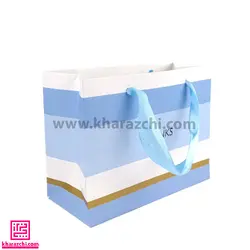 بگ و کیف دستی کد 472 - آبی 19*14