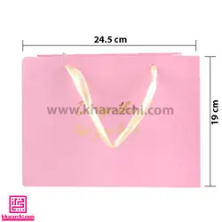 بگ و کیف دستی کد 376 - صورتی 24*19
