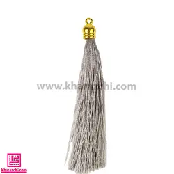 منگوله بلند 9سانت شماره 10 طوسی روشن