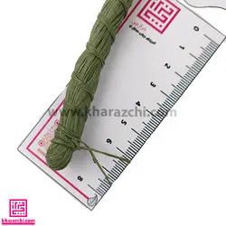نخ موم زده ترک شماره 1 کد 17 سبز کدر