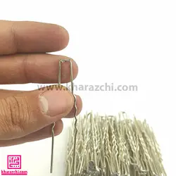 سنجاق شینیون نقره ای 100عددی - ارزان