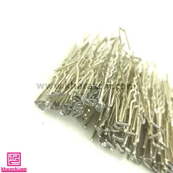 سنجاق شینیون نقره ای 100عددی - ارزان