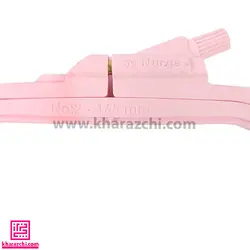 کارگاه گلدوزی مربع نورگه 16.5cm صورتی