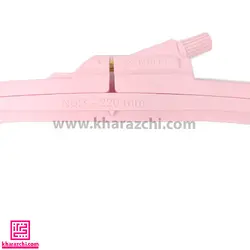 کارگاه گلدوزی مربع نورگه 22cm صورتی