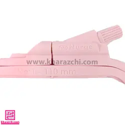 کارگاه گلدوزی مربع نورگه 11cm صورتی