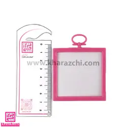 قاب پلاستیکی 4 عددی سرخ آبی