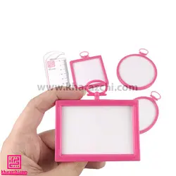 قاب پلاستیکی 4 عددی سرخ آبی