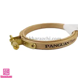 کارگاه گلدوزی چوبی پنگوئن سایز 7.5cm