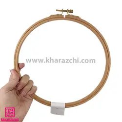 کارگاه گلدوزی چوبی پنگوئن سایز 21cm
