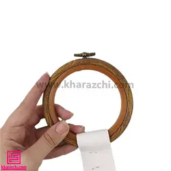 کارگاه گلدوزی ژله ای گرد 9cm خارجی