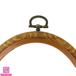 کارگاه گلدوزی ژله ای بیضی 13.5 * 17.5 خارجی