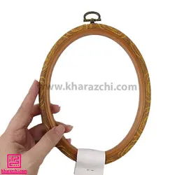 کارگاه گلدوزی ژله ای بیضی 13.5 * 17.5 خارجی