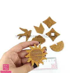 پیکسل چوبی شماره دوزی بزرگ