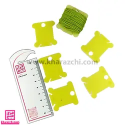 بوبین پلاستیکی کد 2-4 سبز فسفری