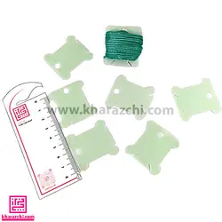 بوبین پلاستیکی کد 2-1 سبز آبی